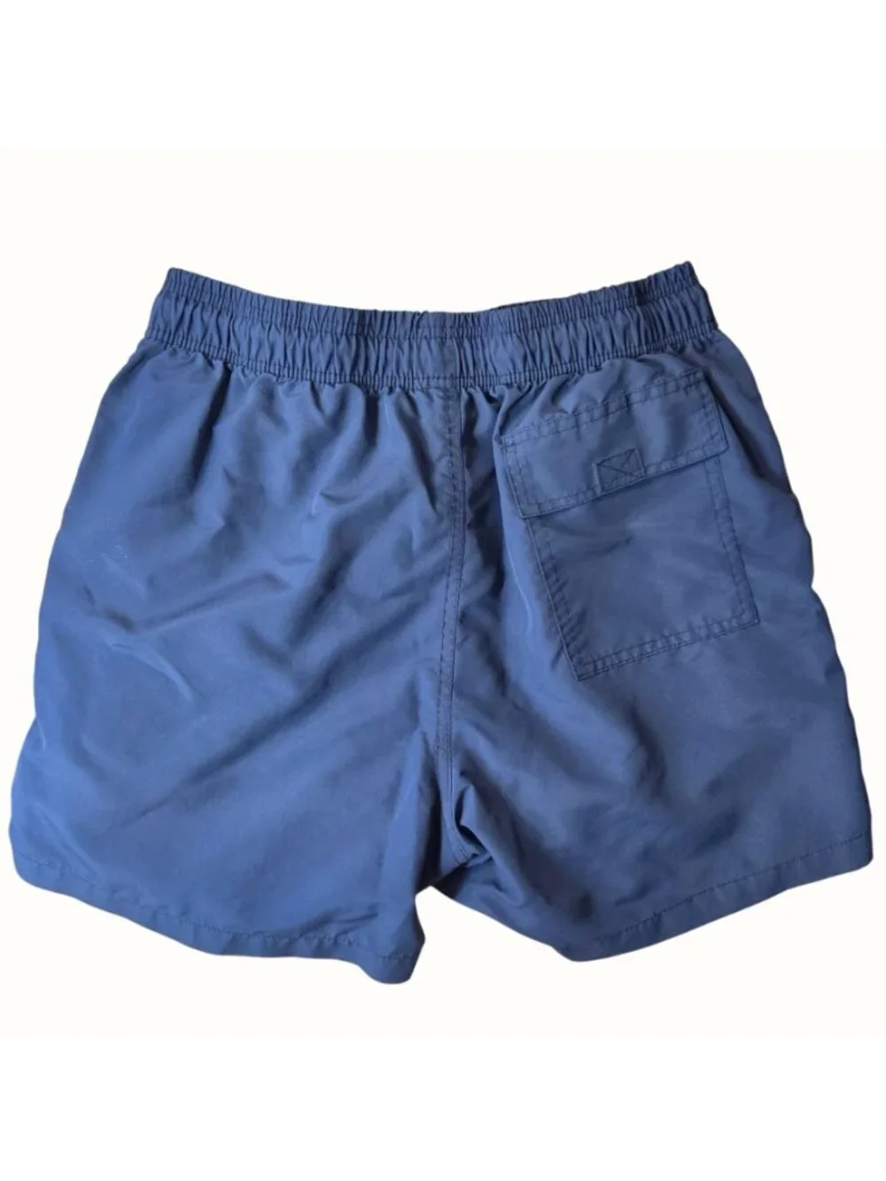 Bundle of 2 Blue Coastal Beach Surf Lined Nylon Swim Trunk Shorts Men's Size XL